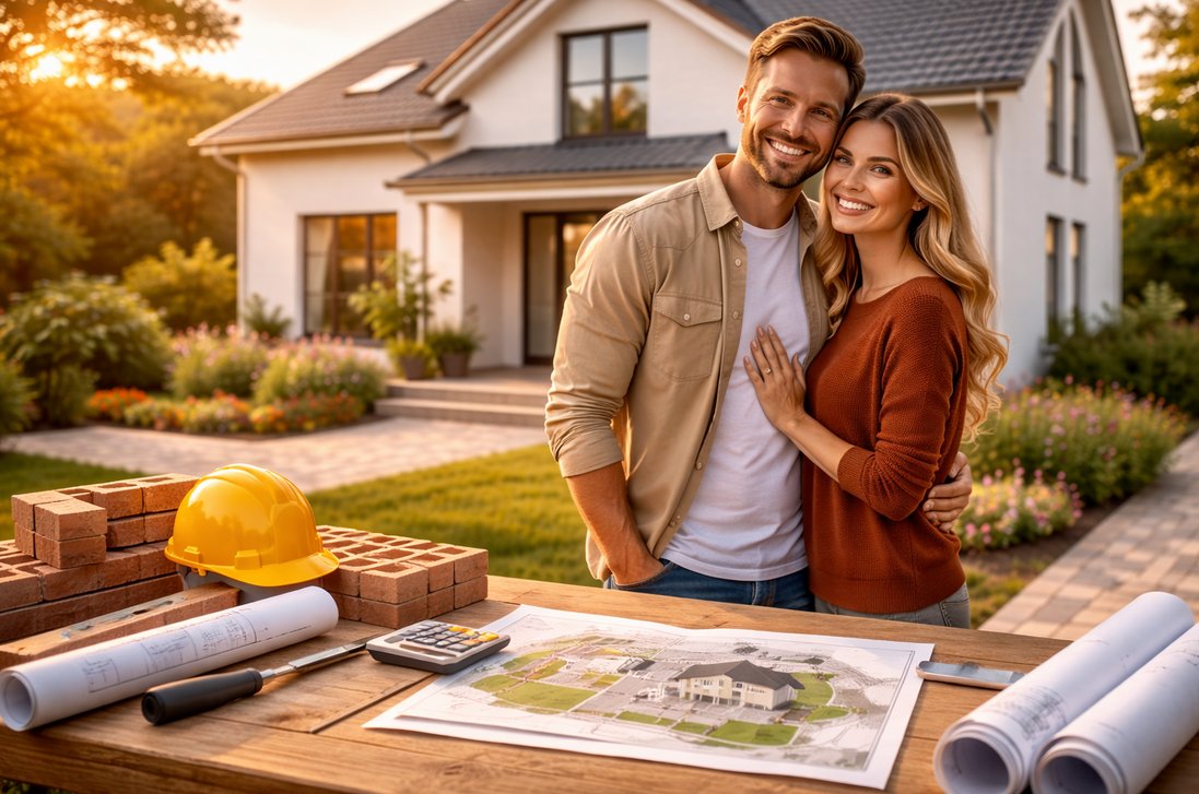 Massivhaus Geo-Domains für Bauunternehmen und Massivhausbauer Celle